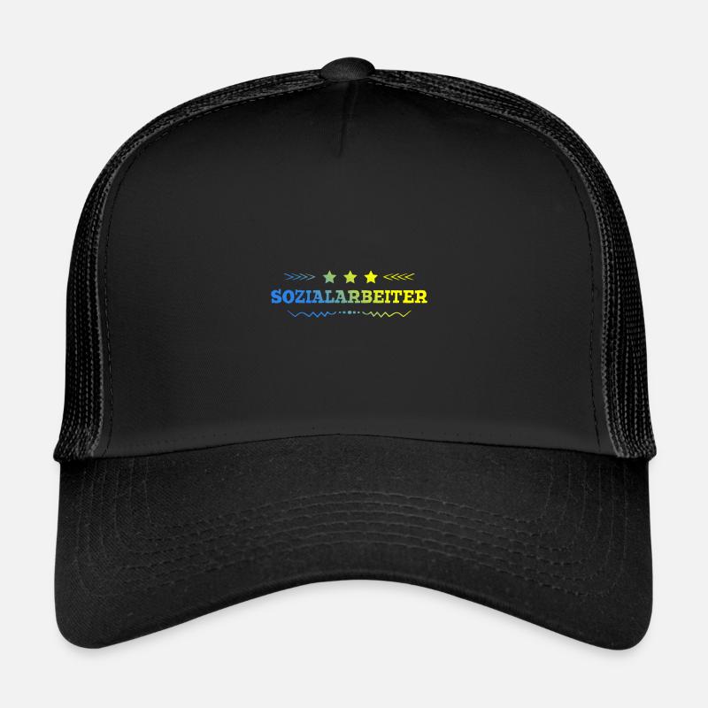 Sozialarbeiter Beruf Trucker Cap