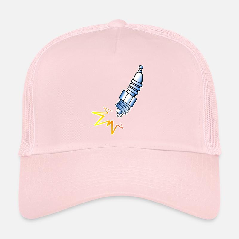 Spark plug Trucker Cap