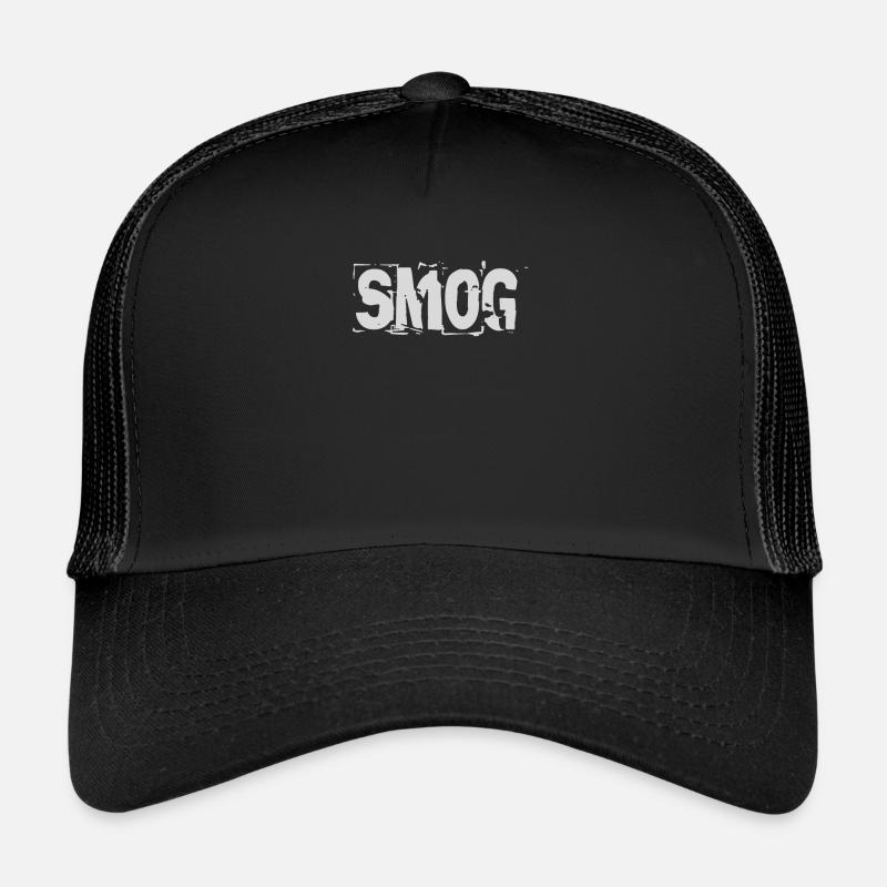 Smog - Trucker Cap - Schwarz/Schwarz