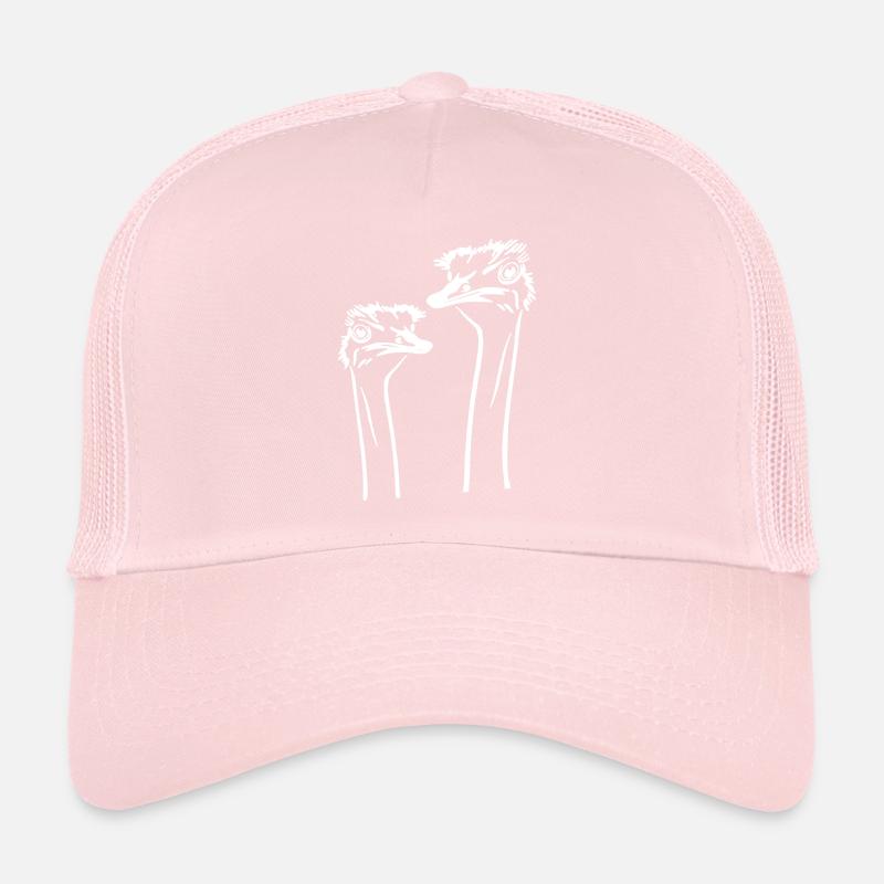 Deux strausses Casquette trucker 