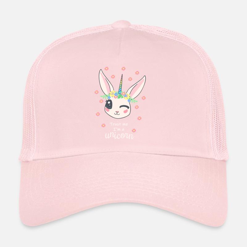 Unicorn bunny Trucker Cap