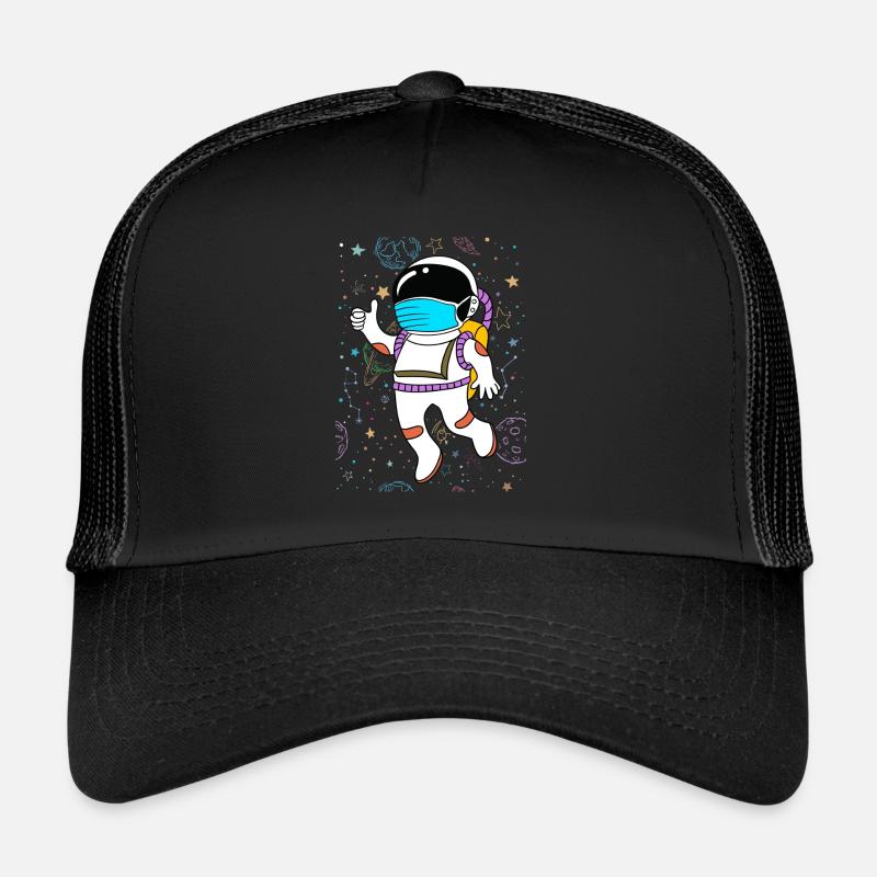 Funny quote - Trucker Cap - black/black