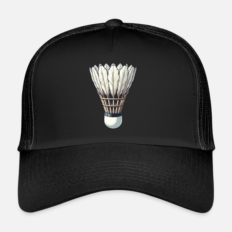 Cool badminton badminton design Trucker Cap