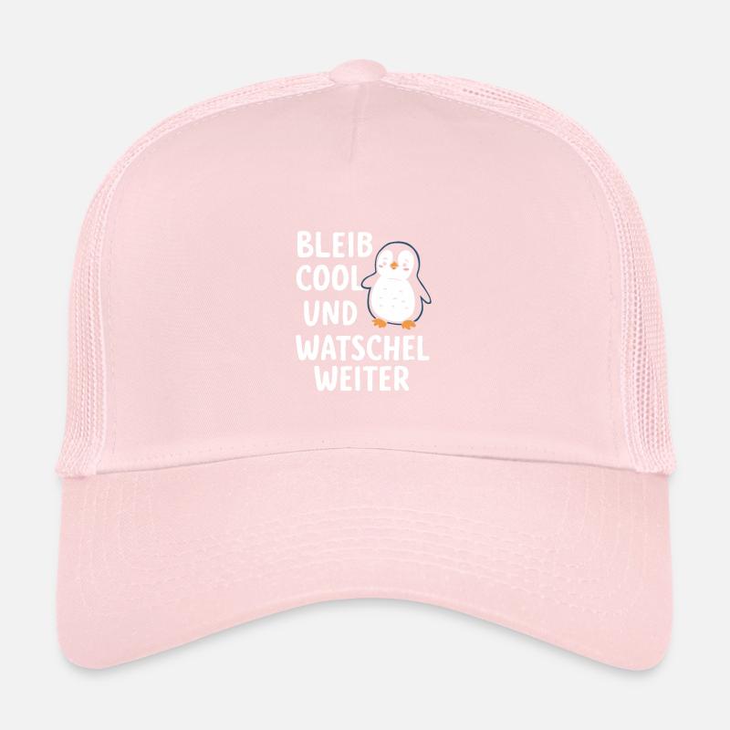 Pingouin Petits pingouins Pingouin empereur Casquette trucker 
