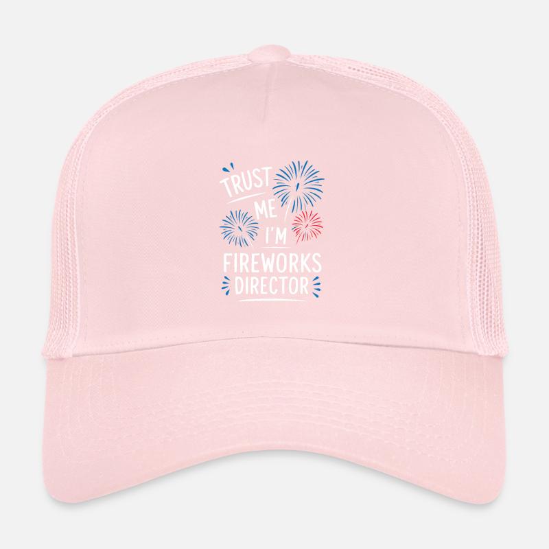 Pyrotechnics Fireworks Pyrotechnics Trucker Cap