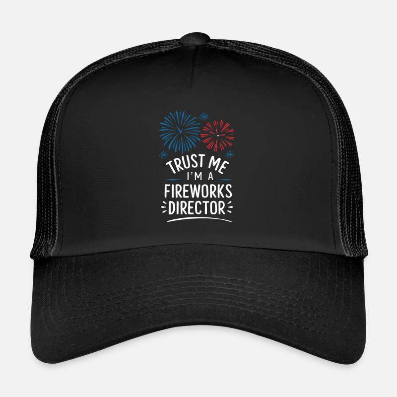 Pyrotechnie Feux d’artifice Pyrotechnie Casquette trucker 
