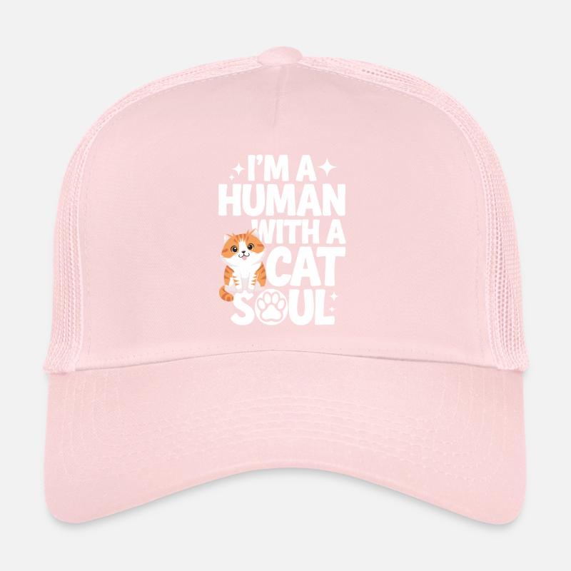 Chat Chats Amoureux Chat Propriétaire Chaton Casquette trucker 