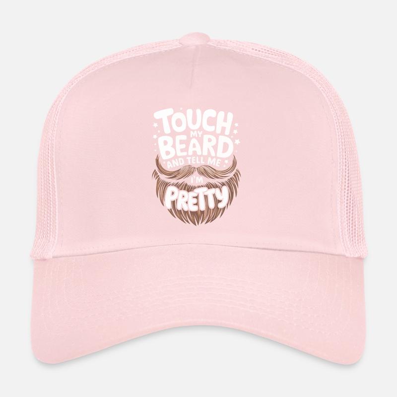 Bart Schnurrbart Bärtige Männer Trucker Cap