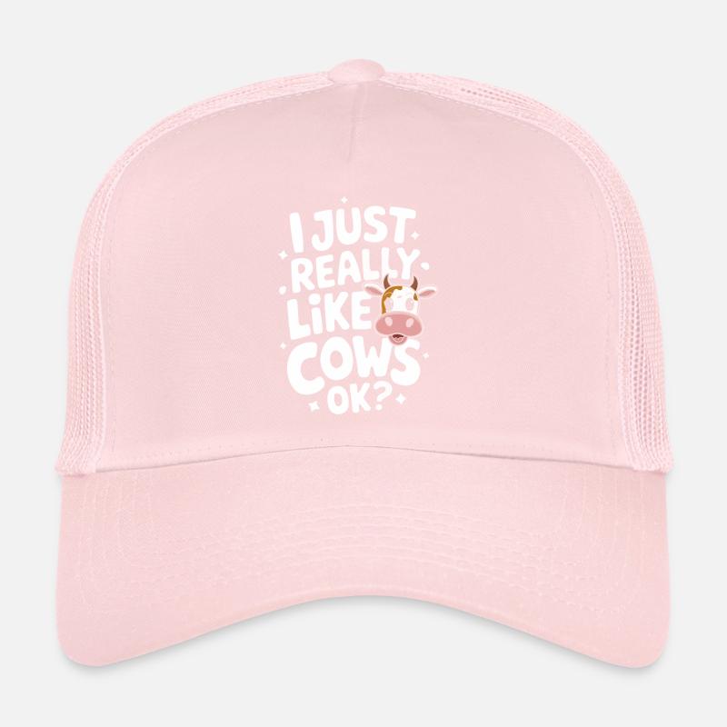 Éleveur de vaches Ferme Éleveur de vaches Casquette trucker 