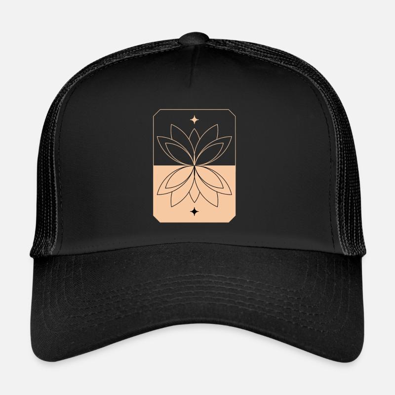Lotus - Trucker Cap - black/black