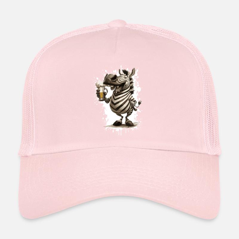 Bière Zebra Drôle Casquette trucker 
