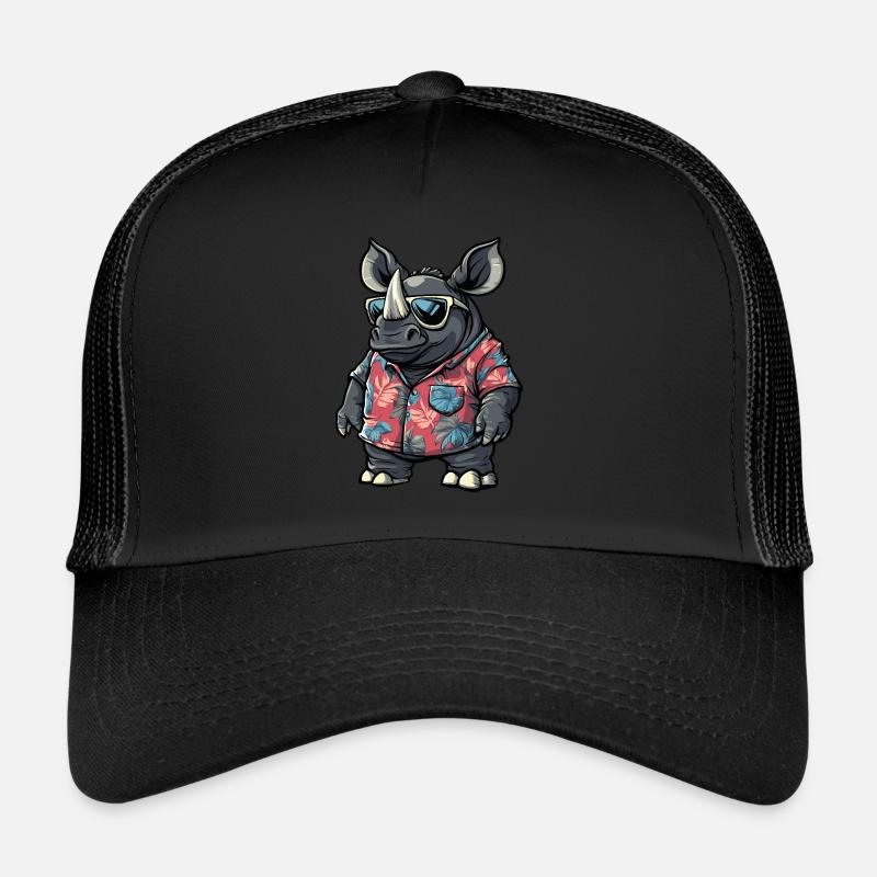 Nashorn Lustig Sommer Trucker Cap