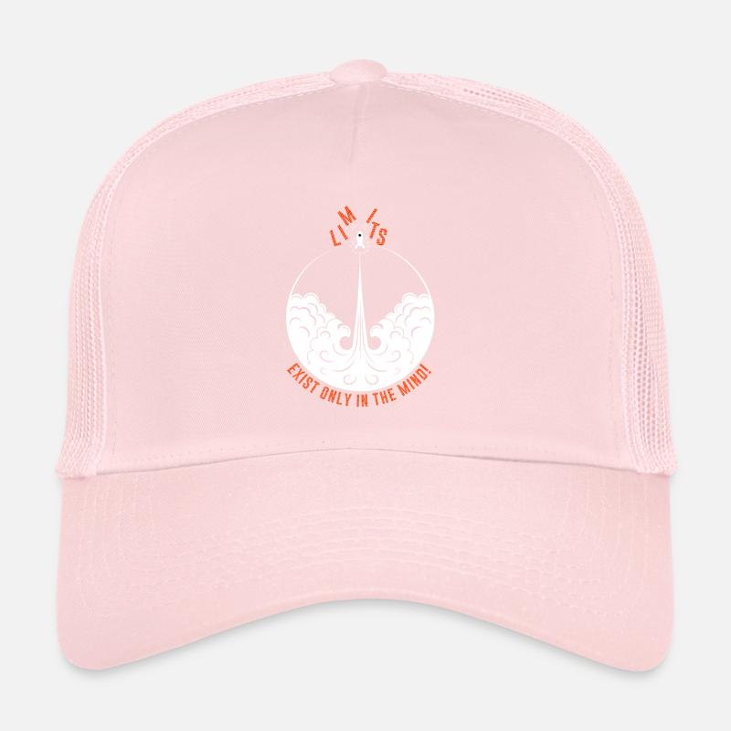 Design rétro - les limites n'existent que dans votre esprit Casquette trucker 