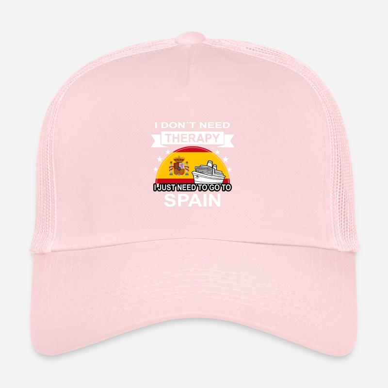 I don't need therapy Spain Trucker Cap