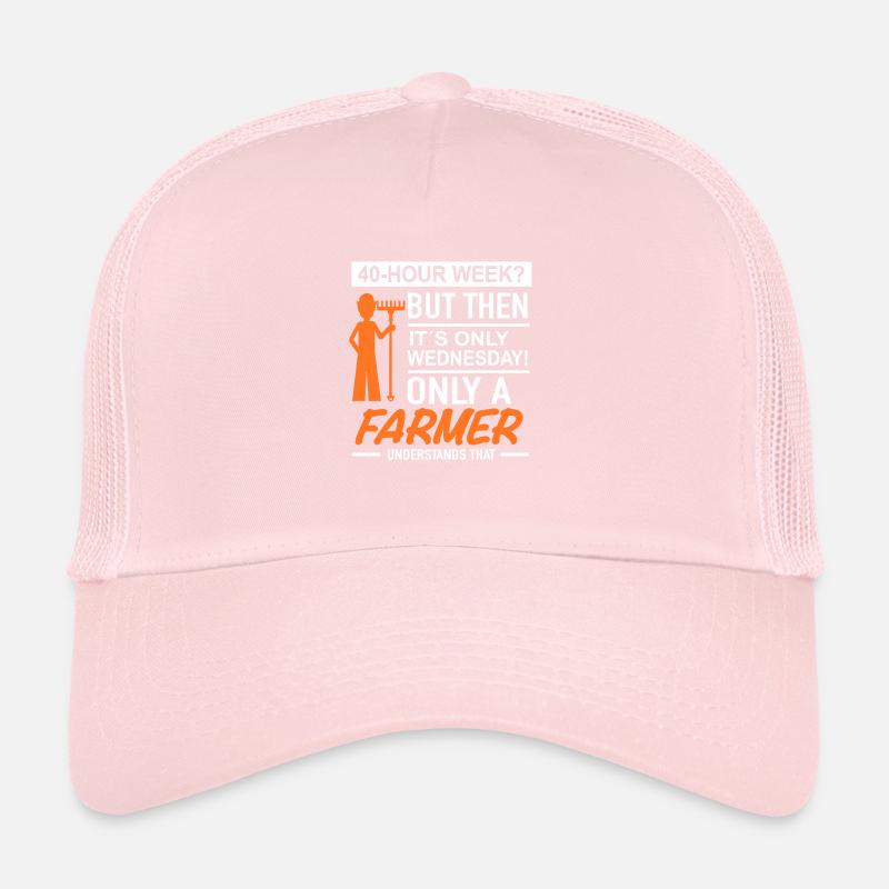 40 hour week | Farmer Trucker Cap