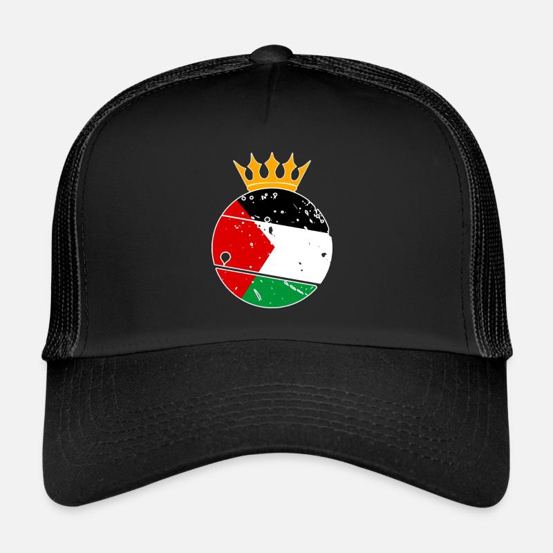 Palestine King Casquette trucker 