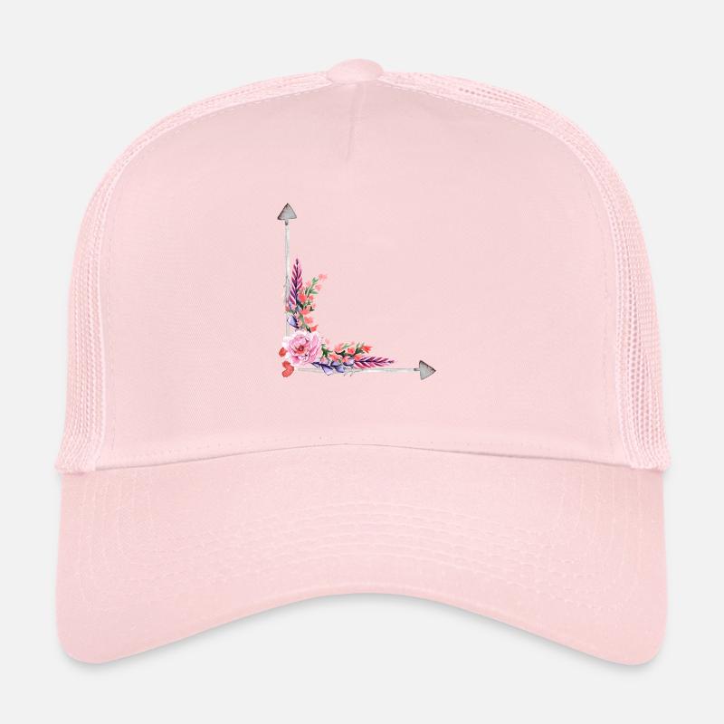 Fleurs Casquette trucker 