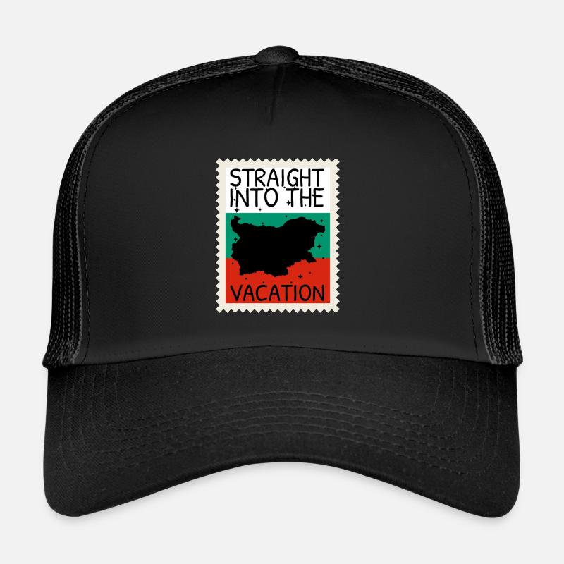 Drapeau de la Bulgarie Drapeau bulgare Sables d’or Casquette trucker 