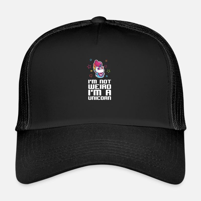 Je suis une licorne Casquette trucker 