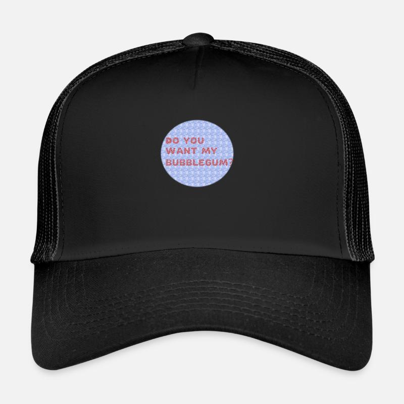 Bubblegum - Casquette trucker  - noir/noir