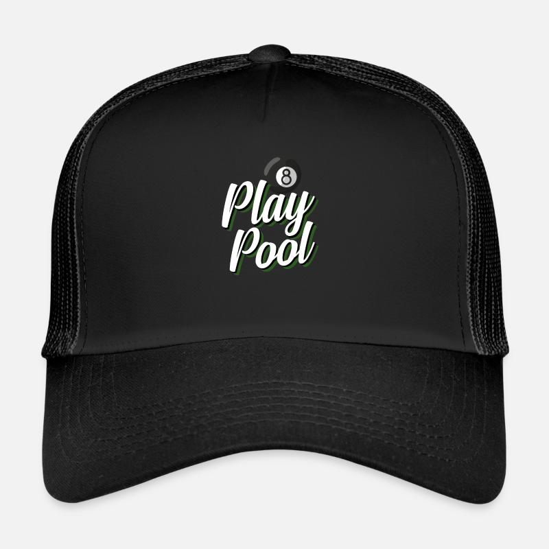 Billard, boule de billard, Billard, Cadeau Casquette trucker 