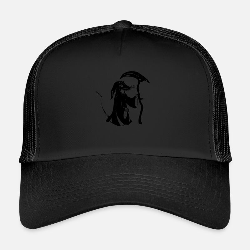 Rat death - Trucker Cap - black/black