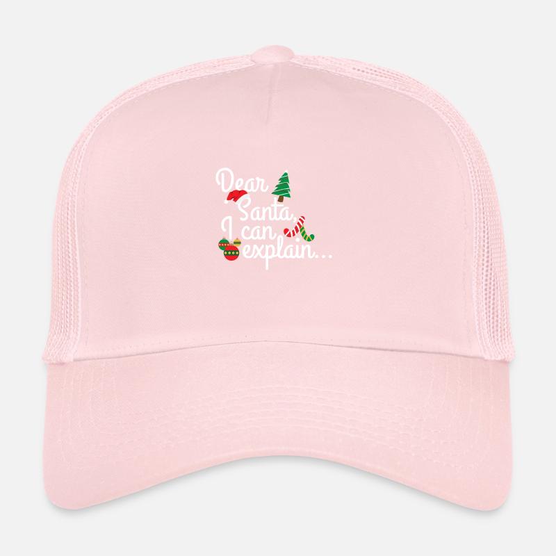 Christmas Dear Santa I can explain -Gift idea Trucker Cap