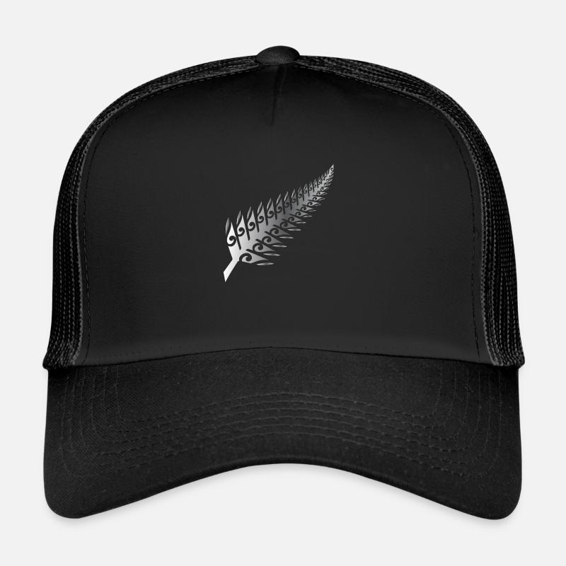 Silberfarn Neuseeland Maori Stil - Geschenkidee Trucker Cap