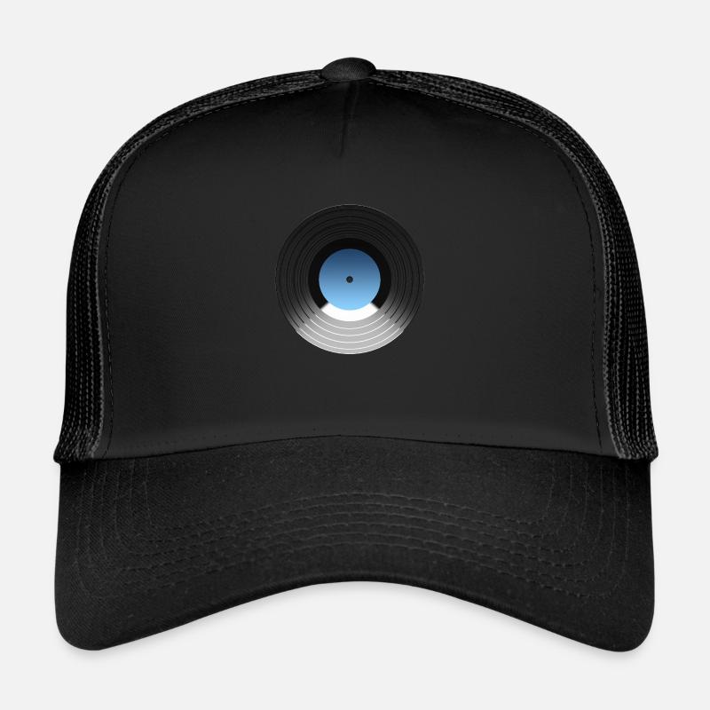 VINYL - Trucker Cap - black/black