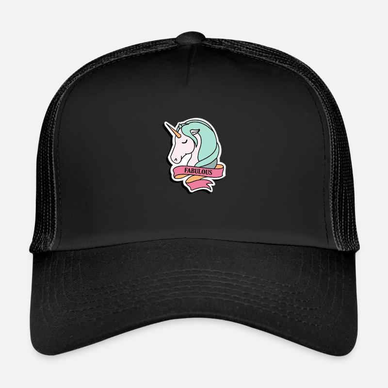 Fabuleux - Licorne Casquette trucker 