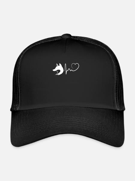 Fuchs - Trucker Cap - Schwarz/Schwarz