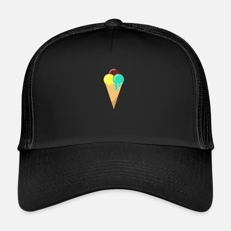 crème glacée Casquette trucker 