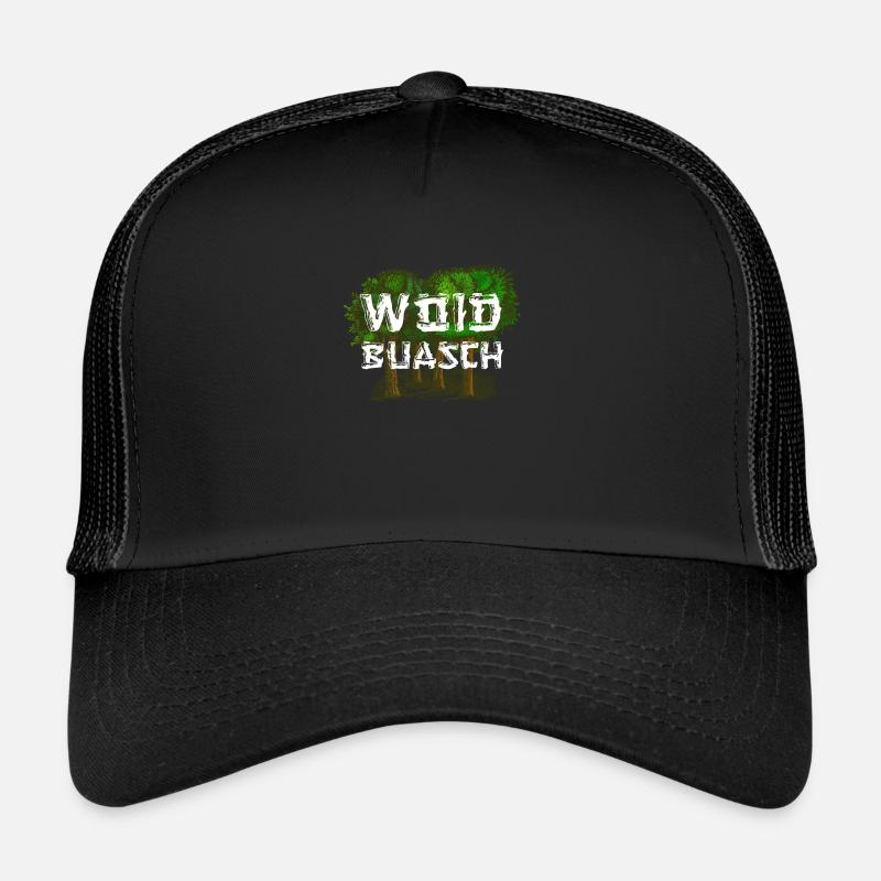 Woidbuasch dialecte dialecte dialecte bois forestier Casquette trucker 