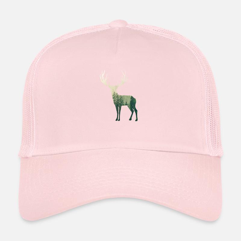 Forêt de cerfs Casquette trucker 