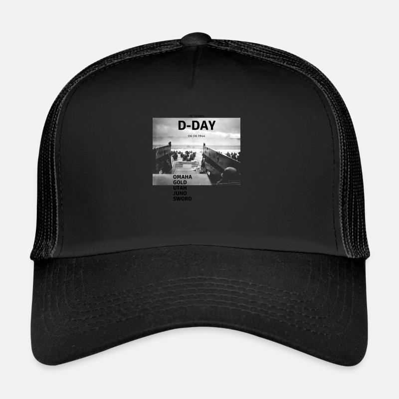 75 ans le jour J Casquette trucker 