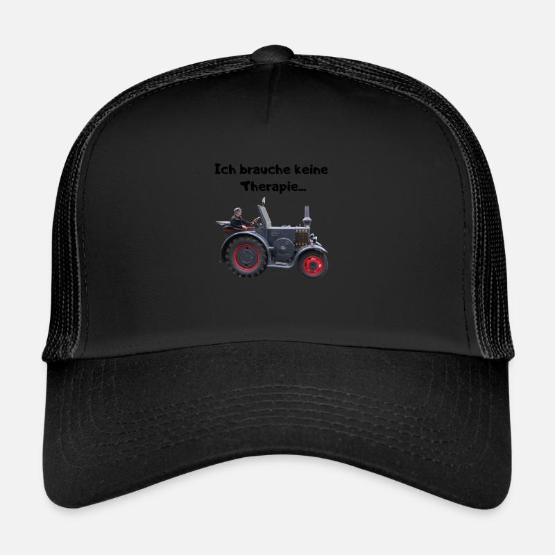 Tractor driving - Best therapy Trucker Cap