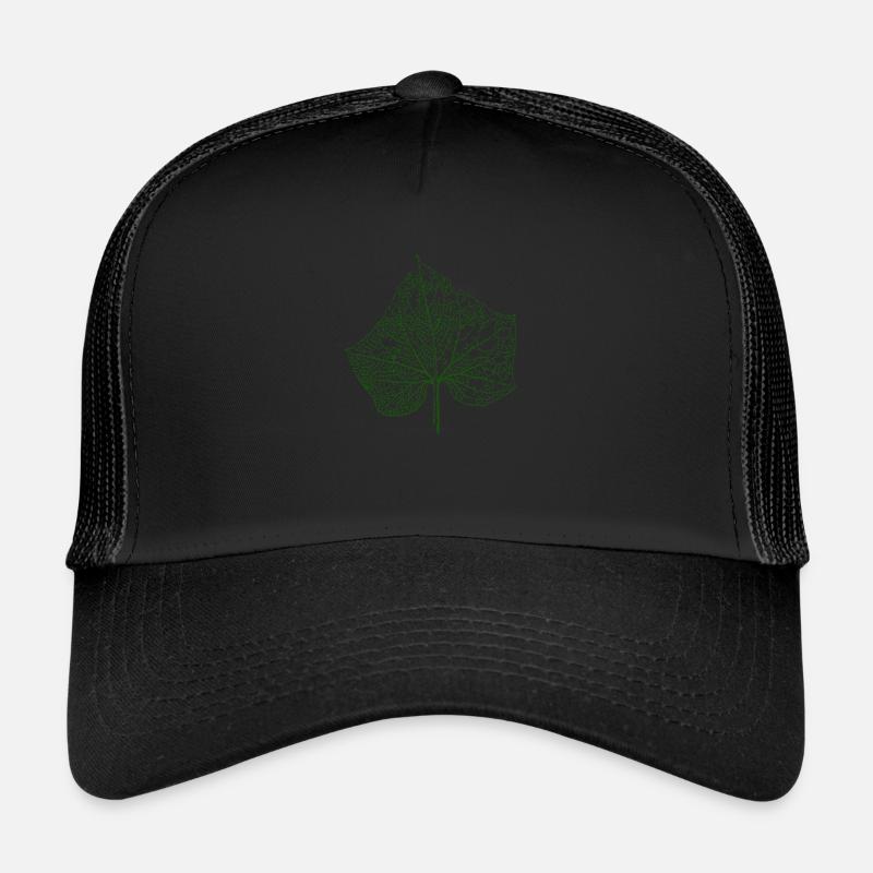 laisser - Casquette trucker  - noir/noir