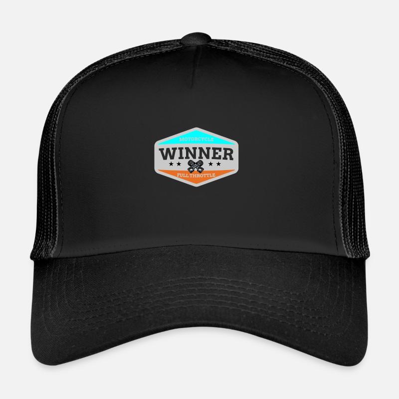 Faire de la moto Casquette trucker 