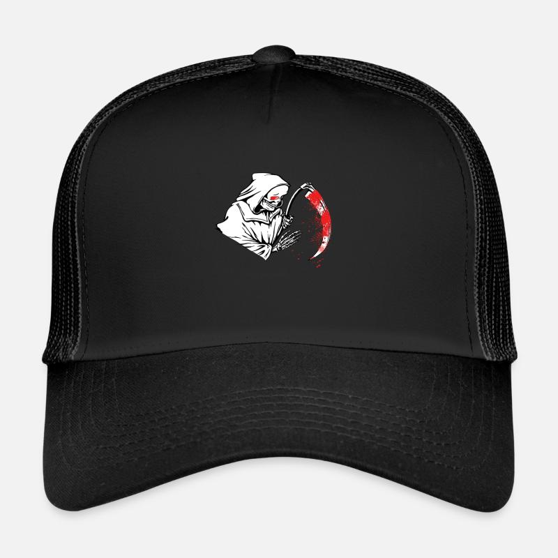 Tot mit blutiger Sense Trucker Cap