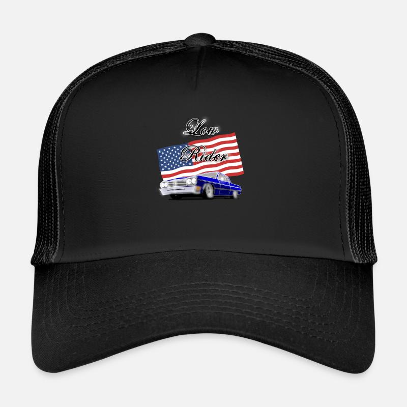 Low rider - Trucker Cap - black/black