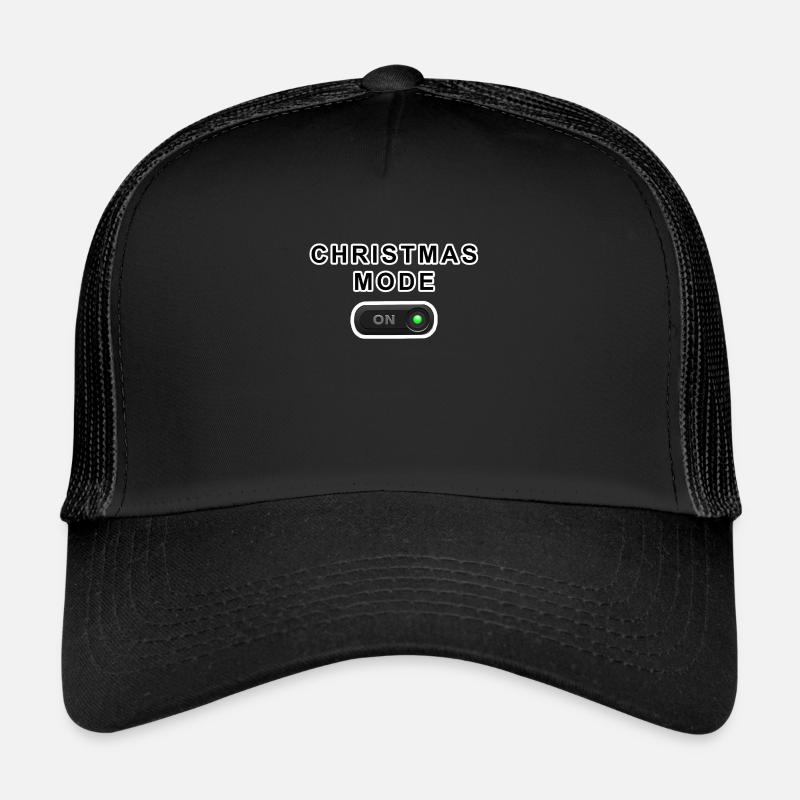 Christmas Mode - Trucker Cap - black/black