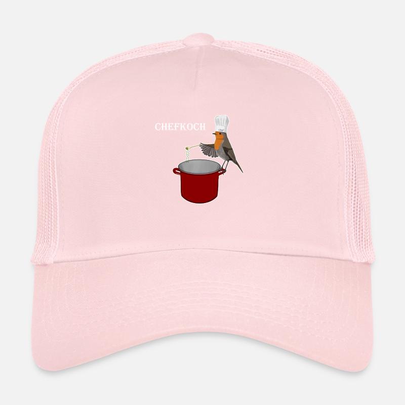 Gemaltes Rotkehlchen ist ein absoluter Spitzenkoch Trucker Cap