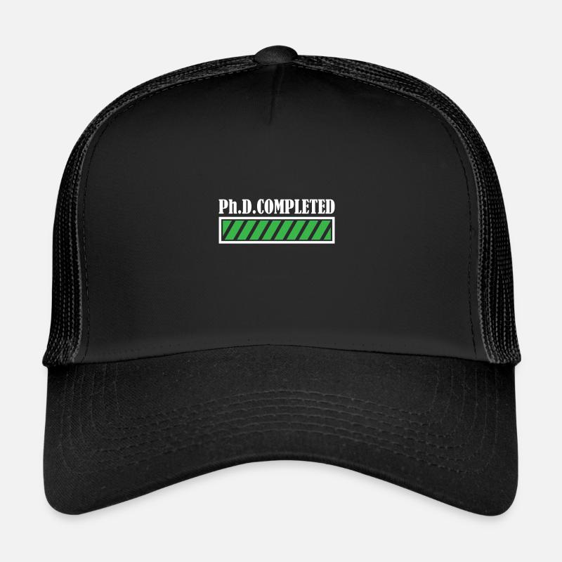 Phd cadeau de diplôme de docteur terminé Casquette trucker 