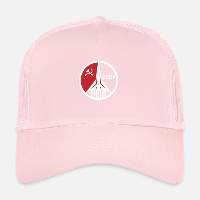 URSS Sputnik missile soviétique Casquette trucker 