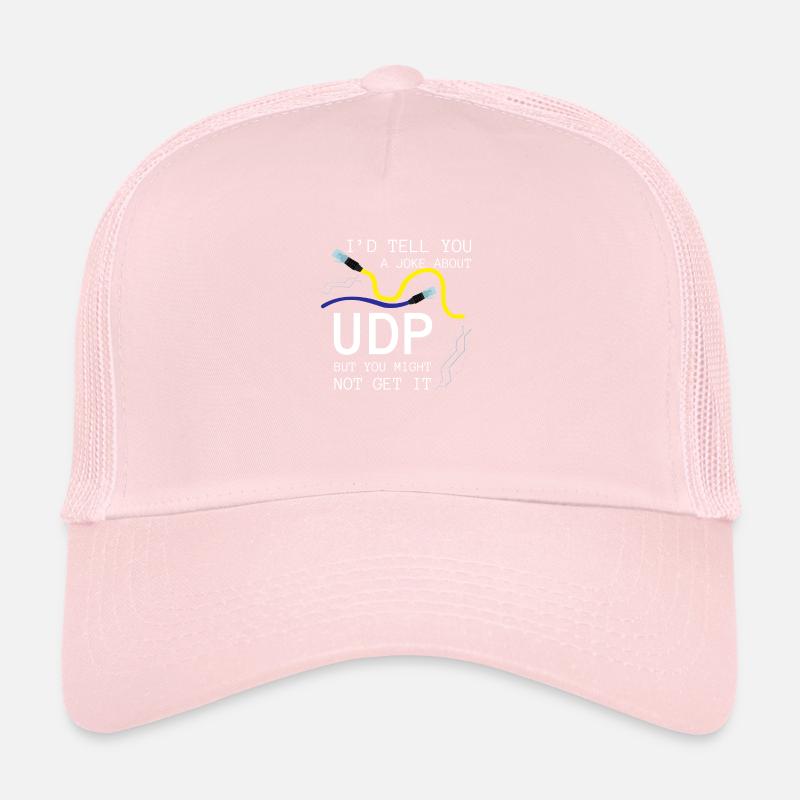 I'd tell you a joke about UDP Geschenk Code Nerd Trucker Cap