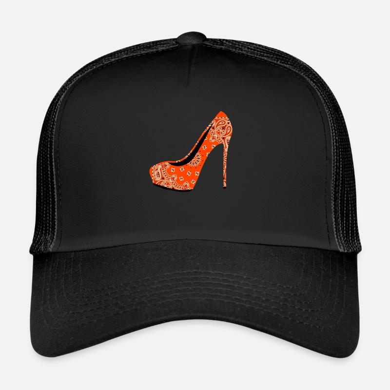 Chaussure à talons hauts Casquette trucker 