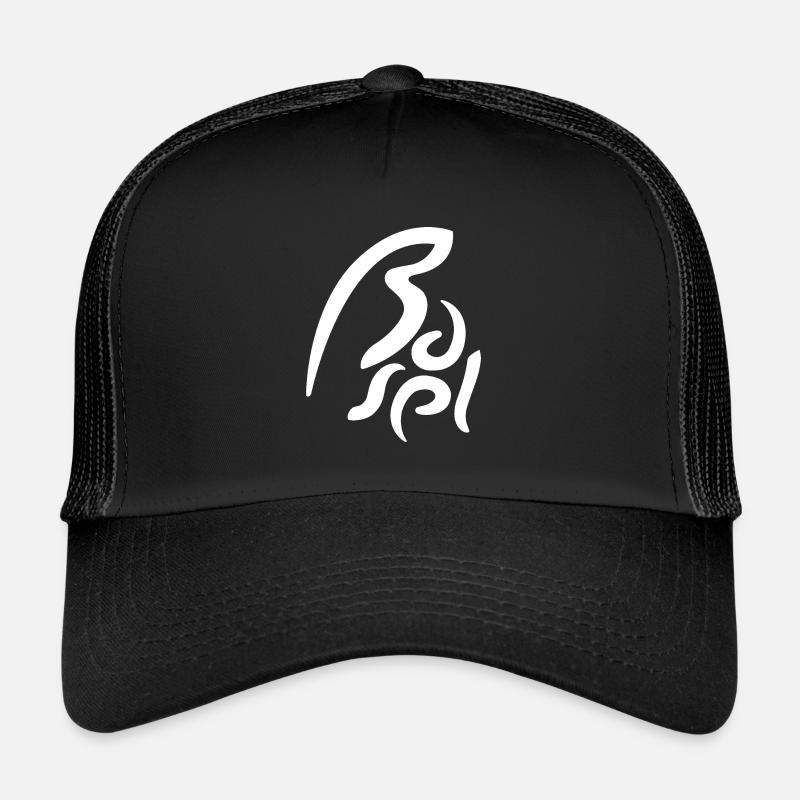 Basel | City | Schriftbild Trucker Cap