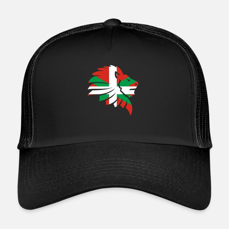 Drapeau Basque Navarre Cadeau Basque Basque Casquette trucker 