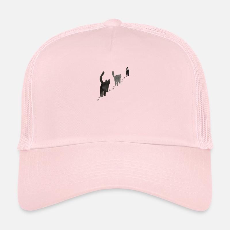 chats noirs Casquette trucker 