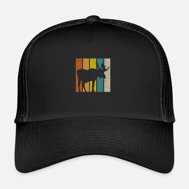 Moose Gift Moose Norway Sweden Nature Trucker Cap